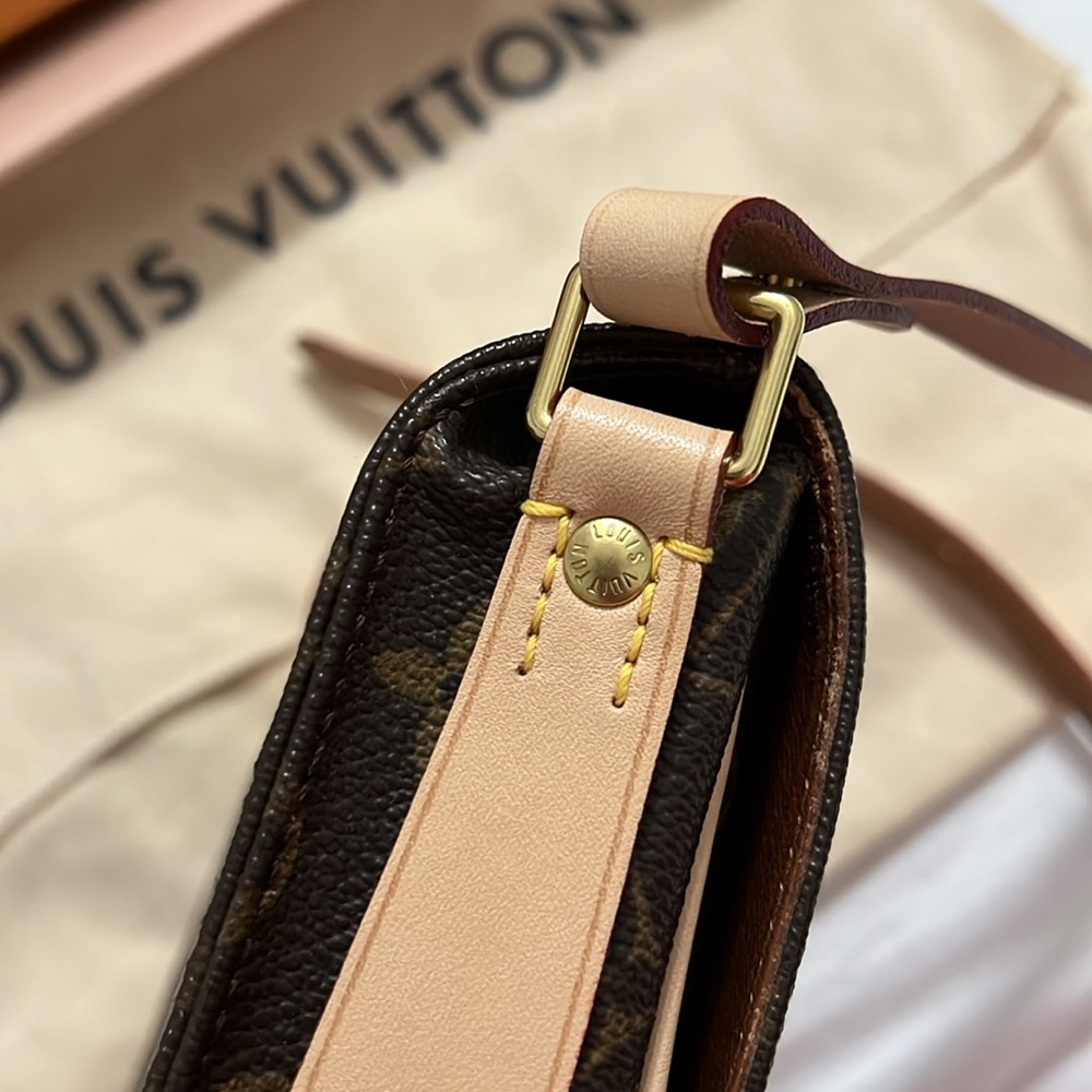 Louis Vuitton Vintage Cartouchière 17 Monogram – Fully Restored by LV - Picture 9 of 13